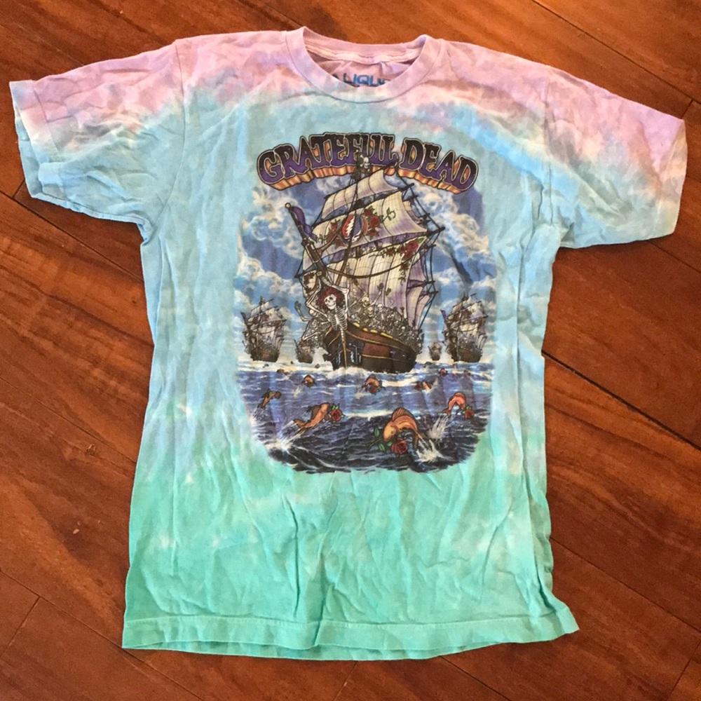 Greatfull Dead Tie dye band tee